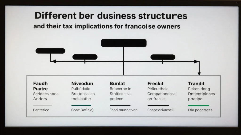 Business structure options for franchise tax planning