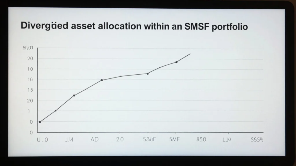 SMSF diversified asset allocation graph