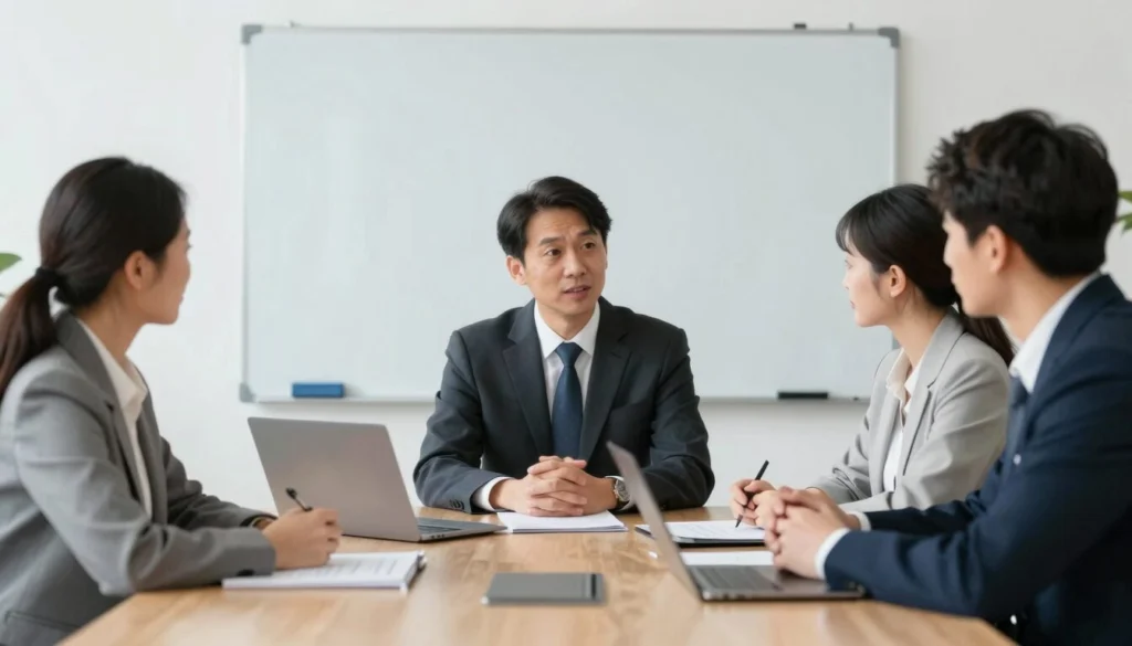 CFO advising small business team